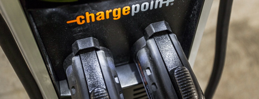 A chargepoint for electric vehicles